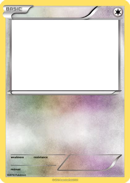 Blanks Classic Cards Pokemon Trading Card Transparent Background Png - Bank2home.com