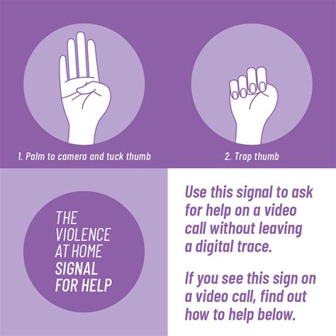 Signal for Help Campaign Launches to Help People Experiencing Gender-Based Violence During Home ...