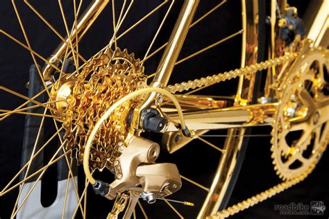 Spotted: $400,000 24K gold plated road bike | Road Bike News, Reviews, and Photos