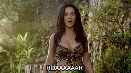 Katy Perry Roar GIF - Find & Share on GIPHY