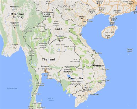 Vietnam Map | Detailed Map of Vietnam