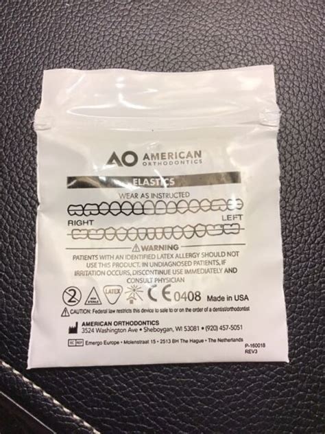 American Orthodontics Elastics 2 1/2 oz. Falcon | eBay