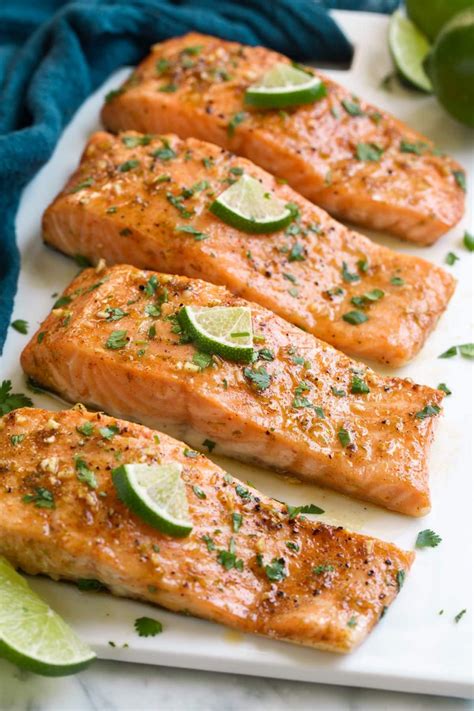 Brown Sugar Lime Baked Salmon | Baked salmon recipes, Baked salmon, Salmon recipes oven