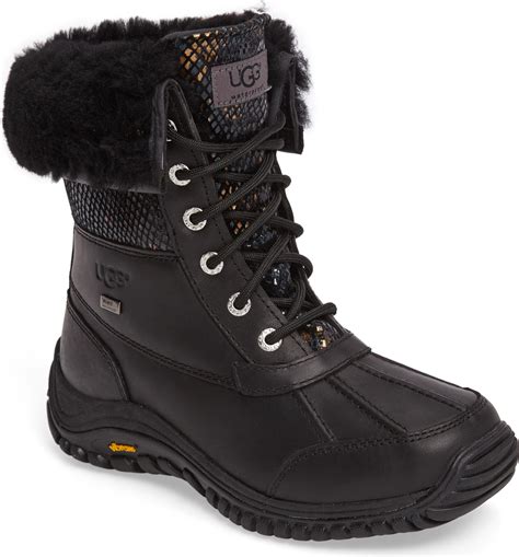 UGG® Adirondack II Exotic Velvet Waterproof Boot (Women) | Nordstrom