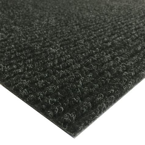 Flooring Direct Anthracite Ribbed Matting - Rugs & Mats from Flooring Direct UK