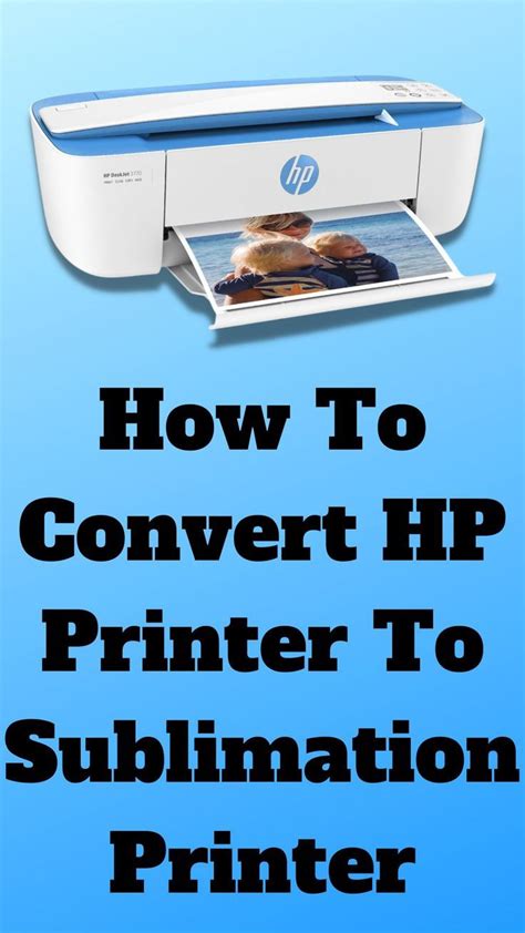 How to convert hp printer to sublimation printer easy steps – Artofit