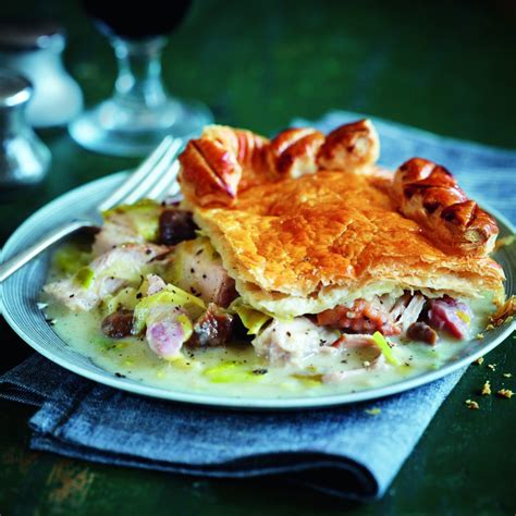 Chestnut Pie With Leeks | Dinner Recipes | Woman&home Leek Recipes ...