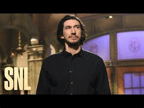 Watch Adam Driver's SNL Opening Monologue | POPSUGAR Entertainment