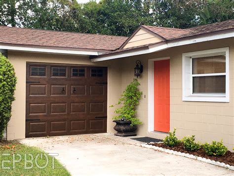 EPBOT: We Faux-Painted Our Garage Door!