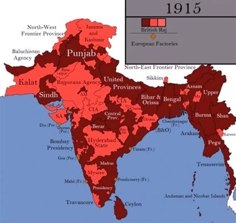 Bengal Presidency Map | bestcatteryinfo