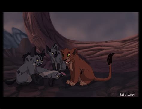 Young Hyenas and Scar - Hyenas from Lion King Fan Art (15899063) - Fanpop