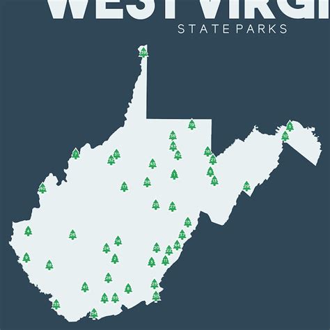 West Virginia State Parks Map Printable Map | Virginia Map