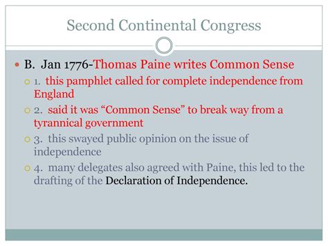 The Declaration of Independence and the Articles of Confederation - ppt download