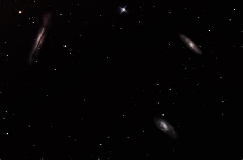 Leo Triplet : astrophotography