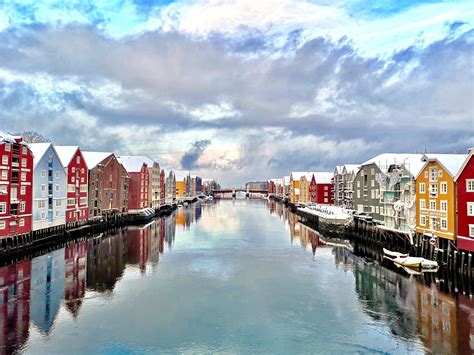 Trondheim works just fine as a destination even during mid-winter. : r ...