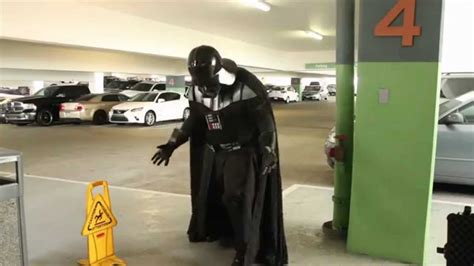 Funny - Comic-Con: Darth Vader in Denial of The Force - YouTube