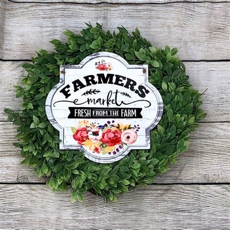 Farmers Market Sign - Etsy