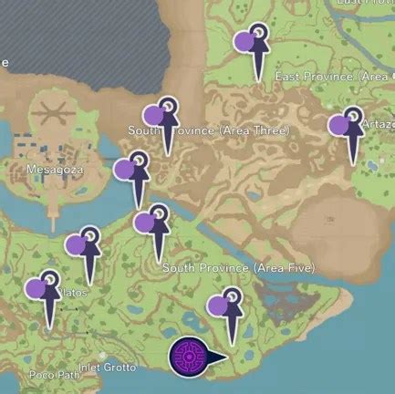 All 8 Purple Stake Locations in Pokemon Scarlet and Violet - Followchain