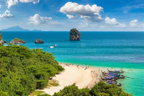 Ao Phra Nang Beach, Krabi, Thailand Stock Photo - Image of long, beauty: 125119084