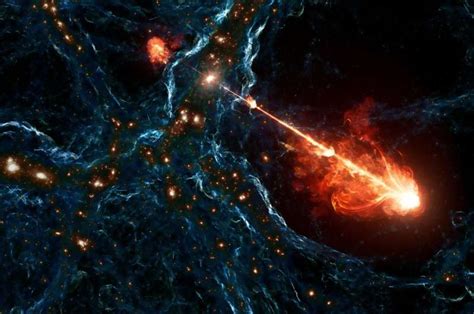 Astronomers discover biggest ever seen black hole jets, which blast hot plasma well beyond their ...