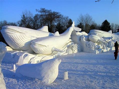 40 Realistic Snow Art Sculptures: Winter Creations - Bored Art