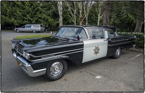 1958 Mercury Monterey California Highway Patrol cruiser | Police cars ...