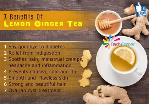 Health Benefits Of Lemon Ginger Tea | Lemon benefits, Lemon health benefits, Ginger tea