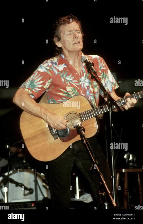 Canadian singer and songwriter Gordon Lightfoot is shown performing on ...