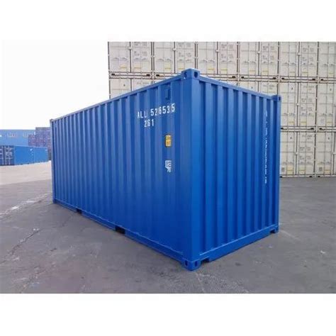 Rectangular Prefab 40x8 Feet Mild Steel Shipping Containers at Rs 300000/piece in Pune