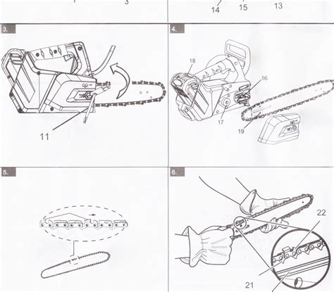 Greenworks Chainsaw Parts Diagram