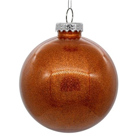 The Holiday Aisle® Clear Ornament with Glitter Interior | Wayfair