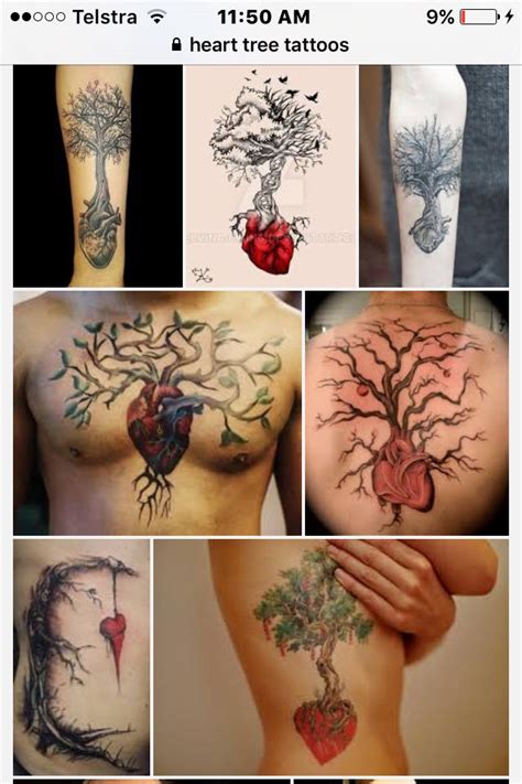 Heart trees | Cool tattoos, Tattoos, Dreamcatcher tattoo