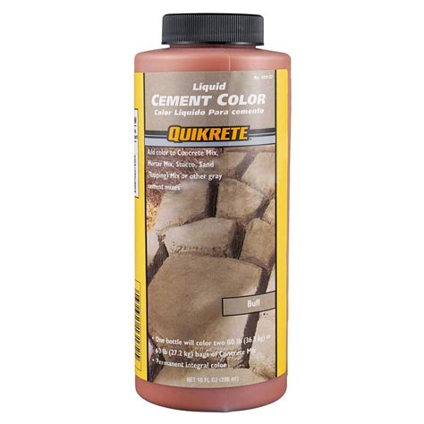 Quikrete 10 oz. Liquid Cement Color - Buff 131702 - The Home Depot