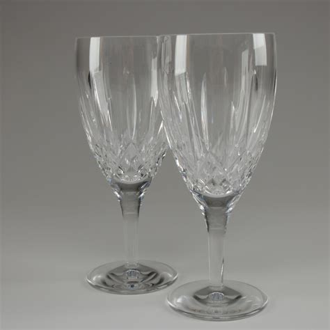 Waterford Crystal "Lismore Nouveau" Water Goblets | EBTH