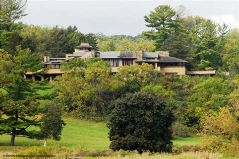 Frank Lloyd Wright Prairie School Architecture - Taliesin East, Spring Green, WI - Rick's Photos