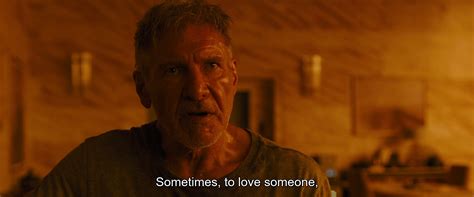 Pentimento se stessa Conquista blade runner 2049 quotes spettro giustizia Fanculo