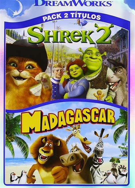 Pack Madagascar + Shrek 2 (Dvd Import) (European Format - Region 2): Amazon.ca: Movies & TV Shows