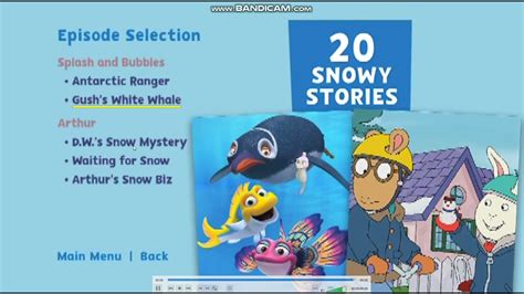 PBS Kids: 20 Snowy Stories Disc 2 2018 DVD Menu Walkthrough - YouTube