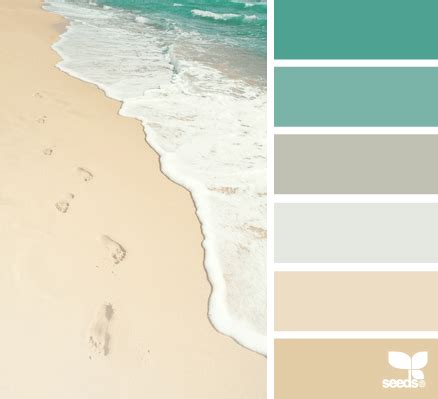 Create Beach Bliss with Color Palettes from the Shore - Ideas from ...