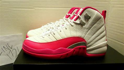 Air Jordan 12 GS White Dynamic Pink Release Date - Sneaker Bar Detroit