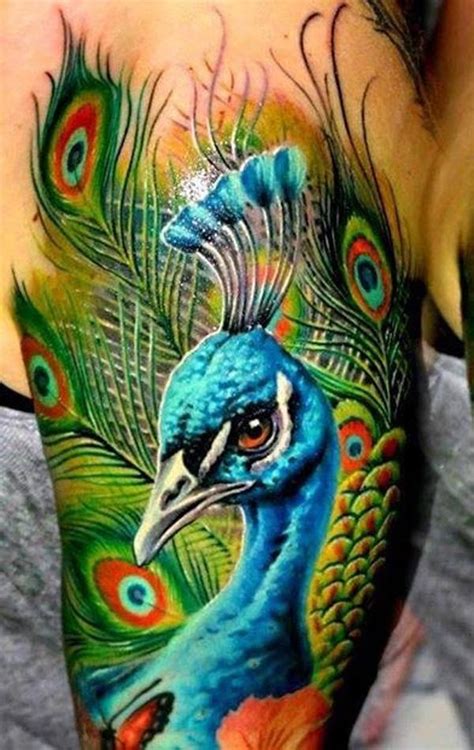 55+ Peacock Tattoo Designs | Cuded