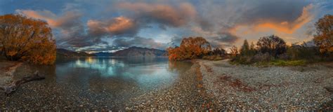 Lake Wanaka at sunrise 360 Panorama | 360Cities