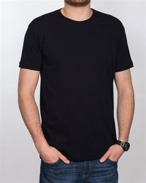 2t Tall T-Shirt (plain black) | 2tall.com