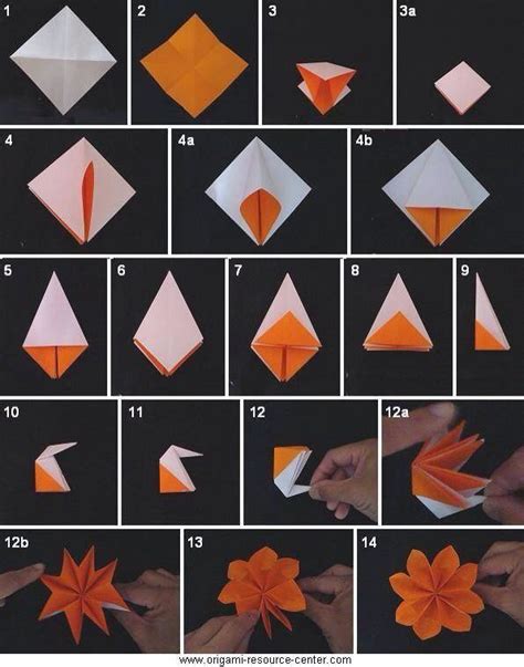 Épinglé par YuhC sur paper. crafts. | Origami facile, Fleur origami facile, Origami