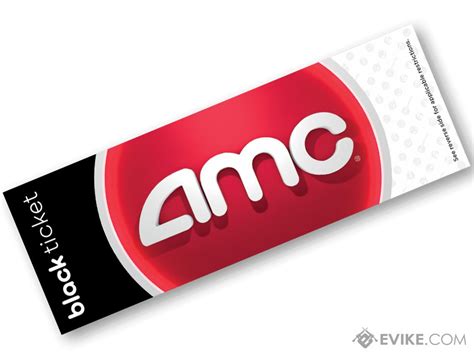 One Ticket for AMC Theater Black Movie Tickets (Package: 1 Ticket), Gaming / Events - Evike.com ...