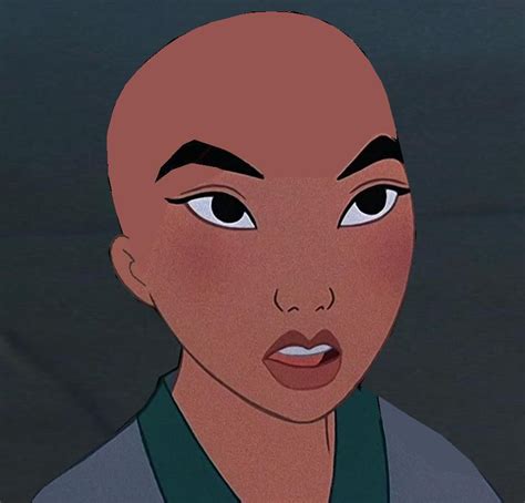 If all the Princesses were bald which one would still look pretty ...