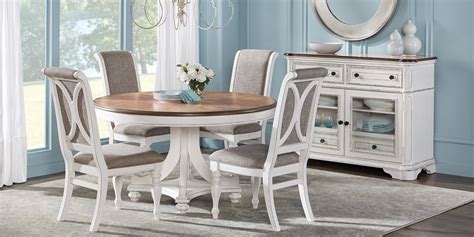 French Market White 5 Pc Round Dining Room - Rooms To Go