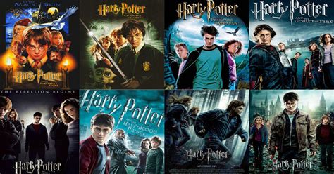 Harry potter films: List of harry potter movie series - PhreeSite.com