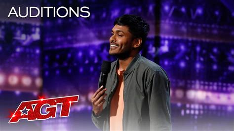 Comedian Usama Siddiquee Performs Hilarious Stand-Up Comedy - America's Got Talent 2020 - YouTube