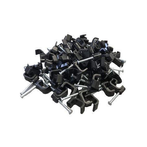 100 SPT-3 Black Cable Clips